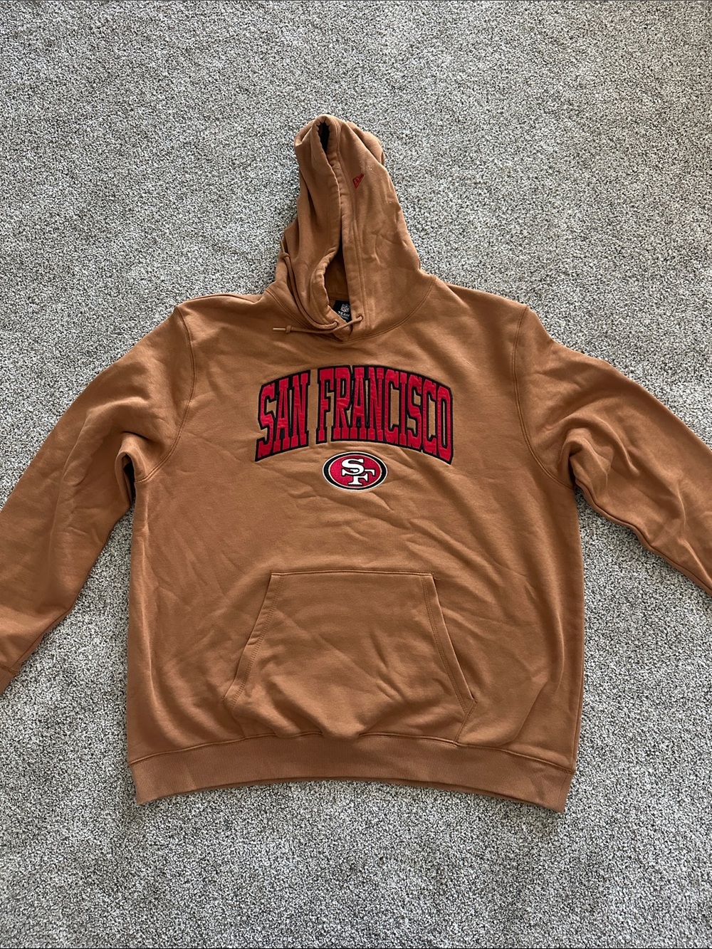 San Francisco Graphic Pullover Hoodie - Brown